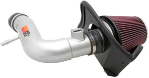 K&N Engineering 77-2574KS K&N 07-10 fits Ford Edge 3.5L V6 Silver High Flow Performance Kit