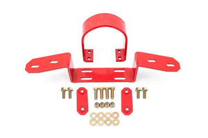 BMR DSL410R 64-72 A-Body Driveshaft Safety Loop Front - Red