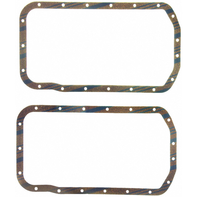 Fel-Pro OS30623C1 fits Toyota Tacoma Engine Oil Pan Gasket Set Blue Stripe cork-rubber