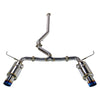 Remark RK-C2076S-03T 2022+ fits Subaru WRX (VB) Catback Exhaust - Dual R1 Spec Burnt Stainless (Non-Resonated)