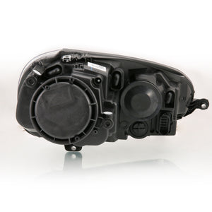 ANZO 121542 2006-2009 Volkswagen Us Rabbit Crystal Headlight Black (Halogen Only)