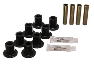 Energy Suspension 5.2102G Front Leaf Spring Bushing Set - Black