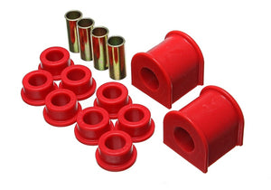 Energy Suspension 5.5166R Rear Sway Bar Bushing Set 22Mm - Red