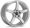 Enkei 476-880-4435SP KOJIN 18x8 35mm Inset 5x112 Bolt Pattern 72.6mm Bore Dia Matte Silver Wheel