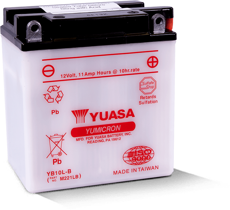 Yuasa YUAM221LB YB10L-B Yumicron 12 Volt Battery