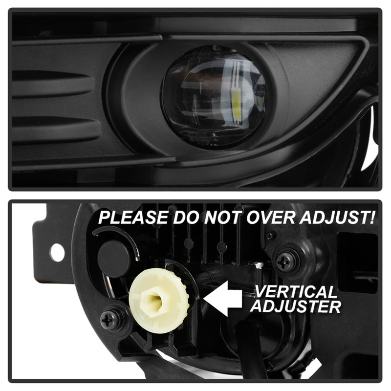 Spyder 9043352 fits Mazda 17-18 CX-5 OEM Style Full LED Fog Light w/Switch - Cl