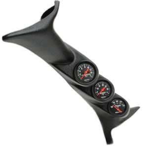 AutoMeter 7072 Autometer 99-06 fits Ford Powerstroke/SD Black Triple Pillar Z-Series Gauge Kit