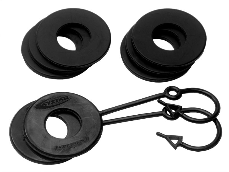 Daystar KU70061BK Black D Ring fits Isolator w/Lock Washer Kit