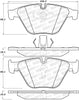 Stoptech 308.1505 Street Brake Pads - Front