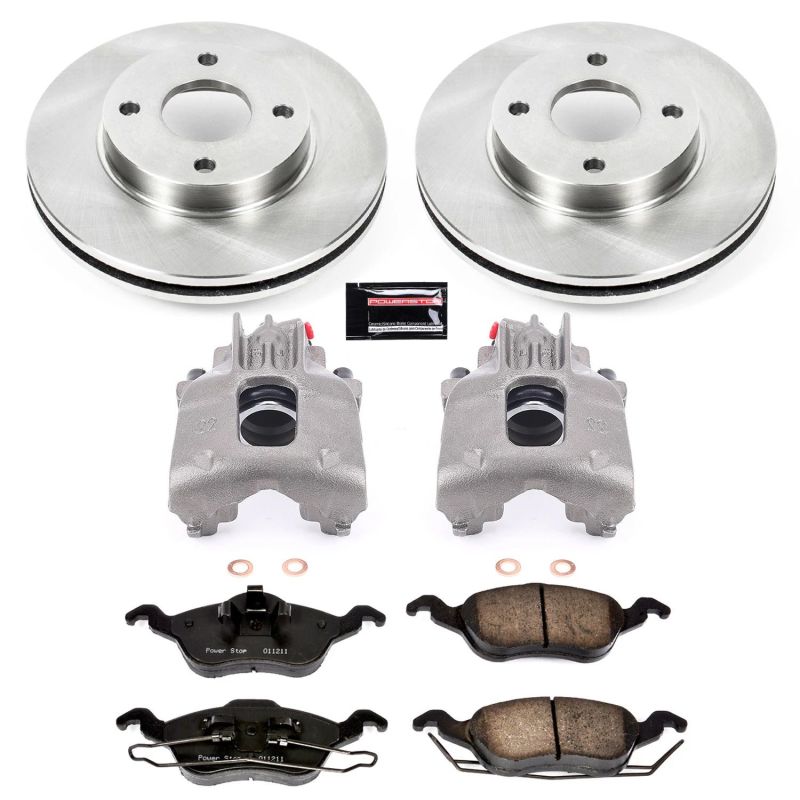 PowerStop fits Ford 00-04 Focus Front Autospecialty Brake Kit w/Calipers