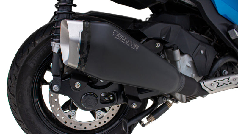 Remus EK105SV 2019 Scooter fits BMW C 400 X C 400 GT End Cap - Black