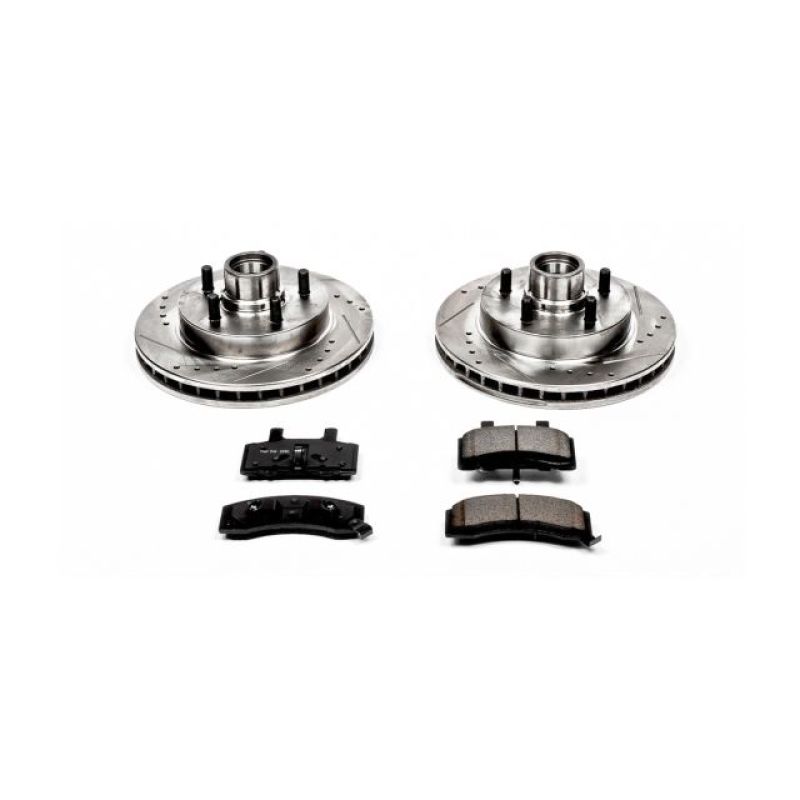 PowerStop K1991 fits Chevrolet 98-00 Tahoe Front Z23 Evolution Sport Brake Kit