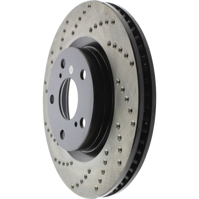 Stoptech 128.44146CR 07-13 Lexus ES 250/ES 300/ ES330/ES350 Drilled Sport CRYO Brake Rotor