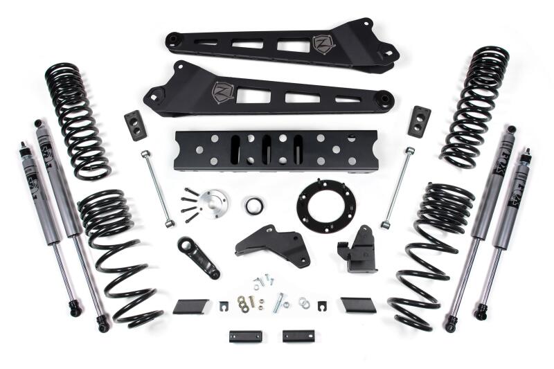 Zone Offroad ZOND118F 19-24 fits Ram 2500 6.5in Radius Arm - 4.5in Rear Coils -
