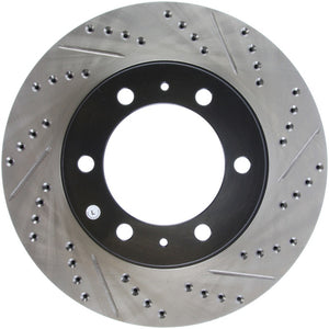 Stoptech 127.44129L 07-08 fits Toyota FJ Cruiser / 05-08 Tacoma (6 lug) / 03-08 4 Runner (319mm disc) SportStop Slo