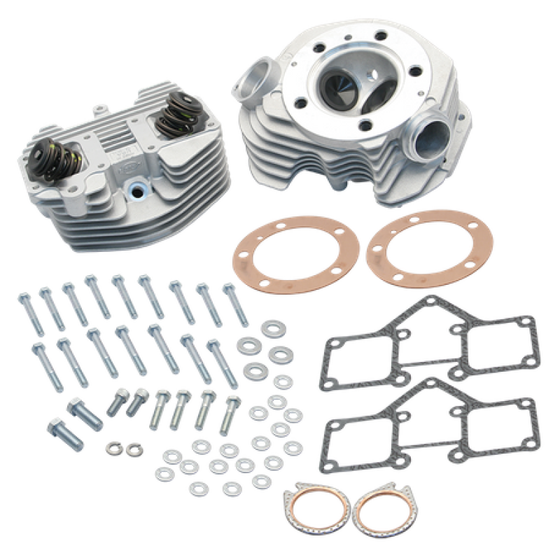S&S 90-1497 Cycle Super Stock 3-5/8in Bore O-Ring Style Single Plug Cylinder Hea