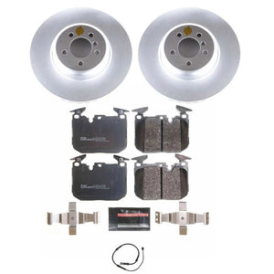PowerStop ESK7435 fits BMW 12-15 335i Front Euro-Stop Brake Kit