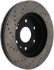 Stoptech 127.66057R 05-10 GMC Sierra 1500 (w Rear Drum) / 07-09 GMC Yukon Front Right Slotted & Drilled Rotor