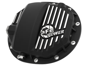 AFE 46-71120B Pro Series AAM 9.5/9.76 Rear Diff Cover Black w/Mach Fins 14-19 f