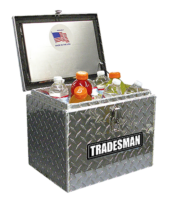 Tradesman 4416 Aluminum Cooler (Small) (20 Quart Capacity) - Brite