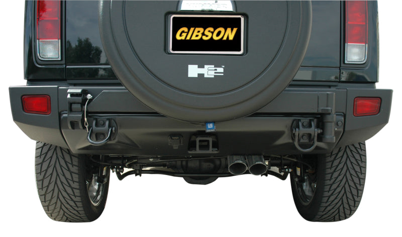 Gibson  612001 fits Hummer 08-09 H2 Base 6.2L 2.25in Cat-Back Dual Sport Exhaust