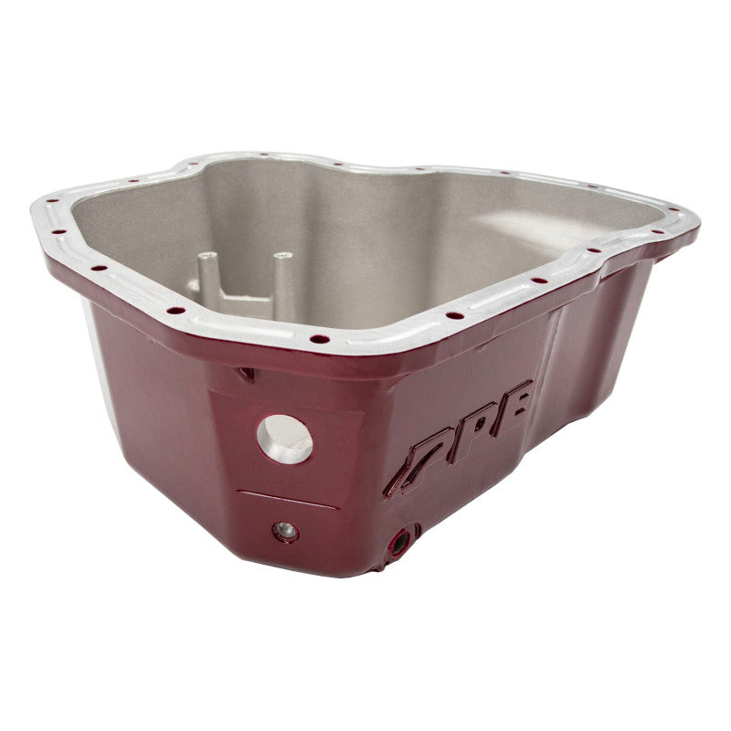 Wehrli 01-10 GM Duramax WCFab X PPE High Capacity Aluminum Oil Pan - Gloss Black