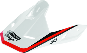 Answer 447121 AR1 Vivid Visor Red/Fluorescent Red - Youth