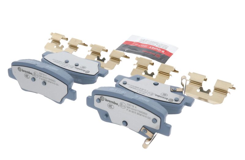 Brembo OE P30067E 17-21 fits Hyundai Ioniq Brake Pad - Rear