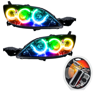 ORACLE Lighting 8174-330 Oracle 04-09 fits Mazda 3 SMD HL - 4DR - Halogen Style - ColorSHIFT