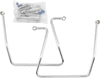 Bikers Choice 564234 91-17 FXD Chrome Saddlebag Supports Pr