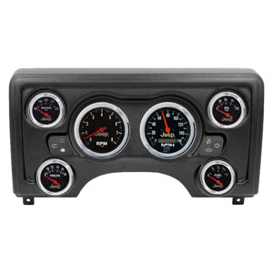 AutoMeter 90011-16 Autometer fits Jeep Direct Fit Dash Kit 97-06 Jeep TJ (2 x 3-3/8in. / 4 x 2-1/16in.)