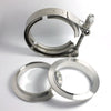 Stainless Bros 603-04510-0002 1.75in 304SS V-Band Assembly - 2 Flanges/1 Clamp