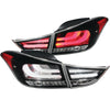 ANZO 321298 2013 fits Hyundai 11-20 Elantra LED Taillights Black 4pc