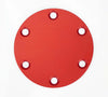 NRG STR-250RD Horn Delete Plate Laser Logo - Red