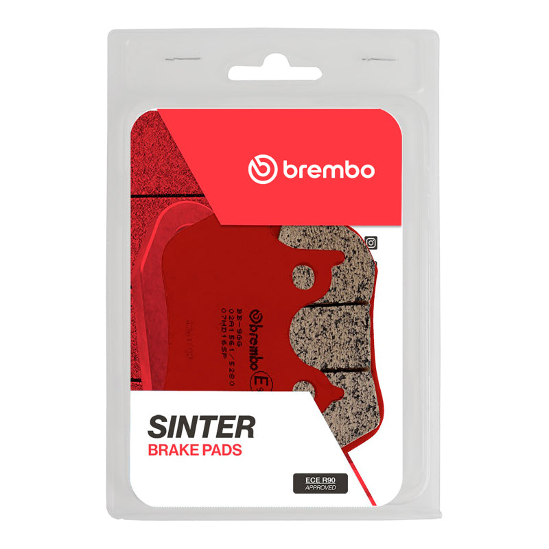 Brembo OE 07HD16SP 00-03 Harley Davidson XL R Sportster 883cc Brake Pad - Rear