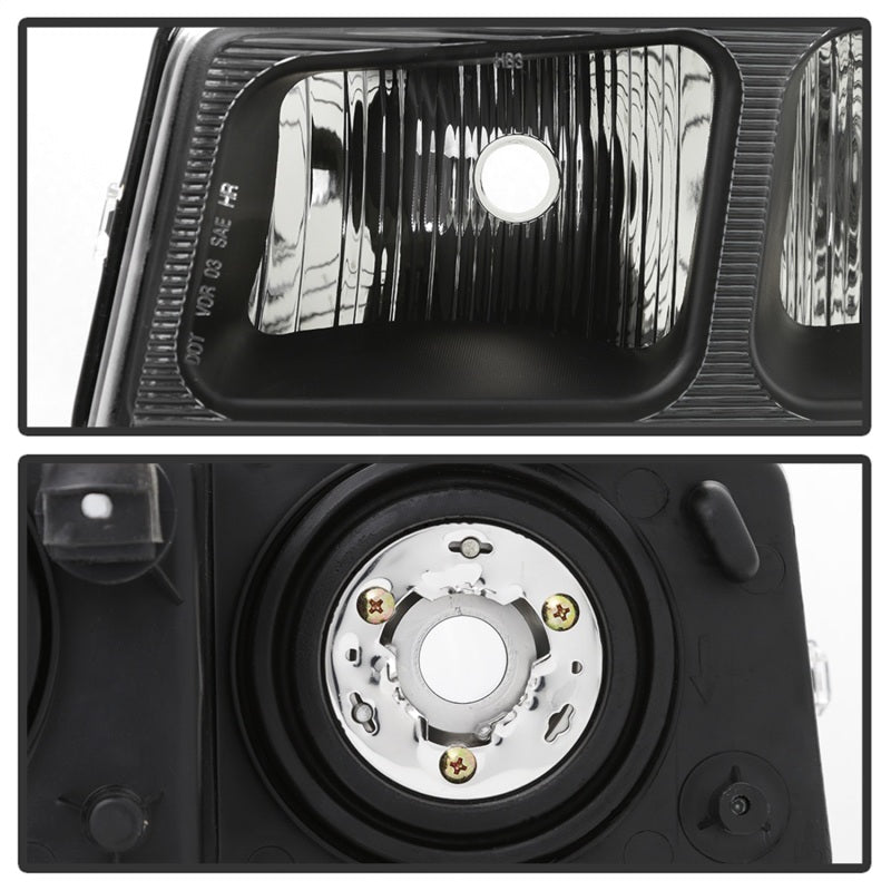 xTune 9042485 03-17 fits Chevrolet Express 1500 OEM Style Headlights - Black (H