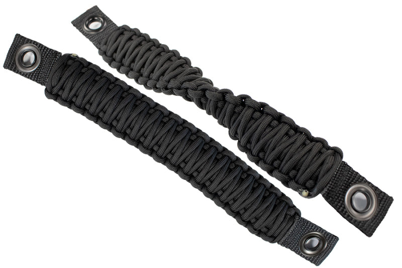 Fishbone Offroad FB55285 fits Jeep 97-06 Wrangler Paracord Door Handles - Black