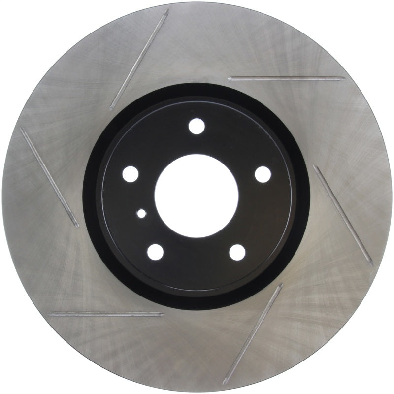 Stoptech 126.42095SR Power Slot 07-08 fits Infiniti G35 2WD / 08 G37 Coupe SportStop Slotted Front Right Rotor