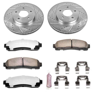 PowerStop K1576-36 05-06 fits Chevrolet Equinox Front Z36 Truck & Tow Brake Kit