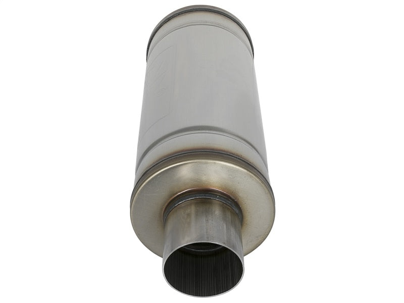 AFE 49M00012 orce-Xp 409 SS Muffler 3in Center/Center 14in L x 6in Dia - Round