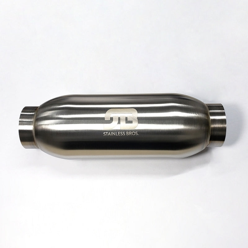 Stainless Bros 615-08936-0112 5in Body x 12.0in Length 3.50in Inlet/Outlet Bulle