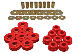 Energy Suspension 6.4101R fits Nissan/Datsun Red Body Mount Set
