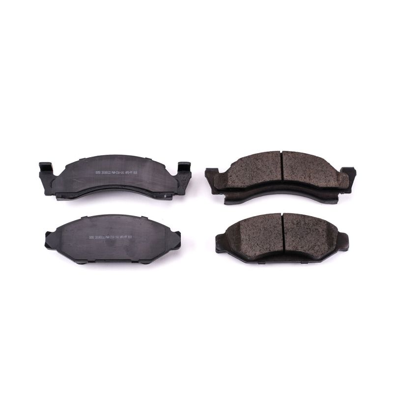 PowerStop 16-050 76-86 fits Ford Bronco Front Z16 Evolution Ceramic Brake Pads