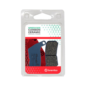 Brembo OE 07HO71CC 07-12 Hm CRE Six Comp. 50cc Carbon Ceramic Brake Pad - Front