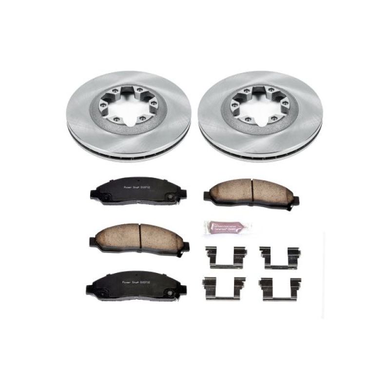 PowerStop KOE2066 fits Chevrolet 04-08 Colorado Front Autospecialty Brake Kit