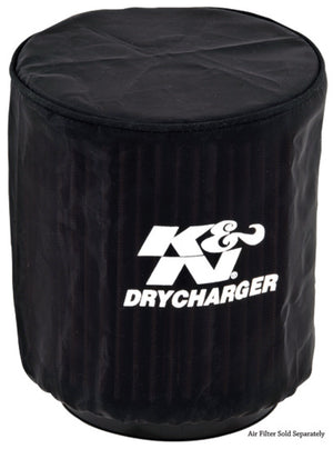 K&N Engineering CM-4508DK K&N Air Filter Wrap - Round Straight - Blk - 08-09 Can-Am DS450 450 / 09-12 DS450 EFI / 08 DS450X