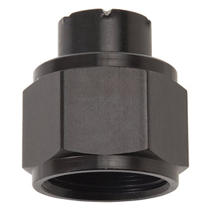 Russell 661993 Performance -12 AN Flare Cap (Black)