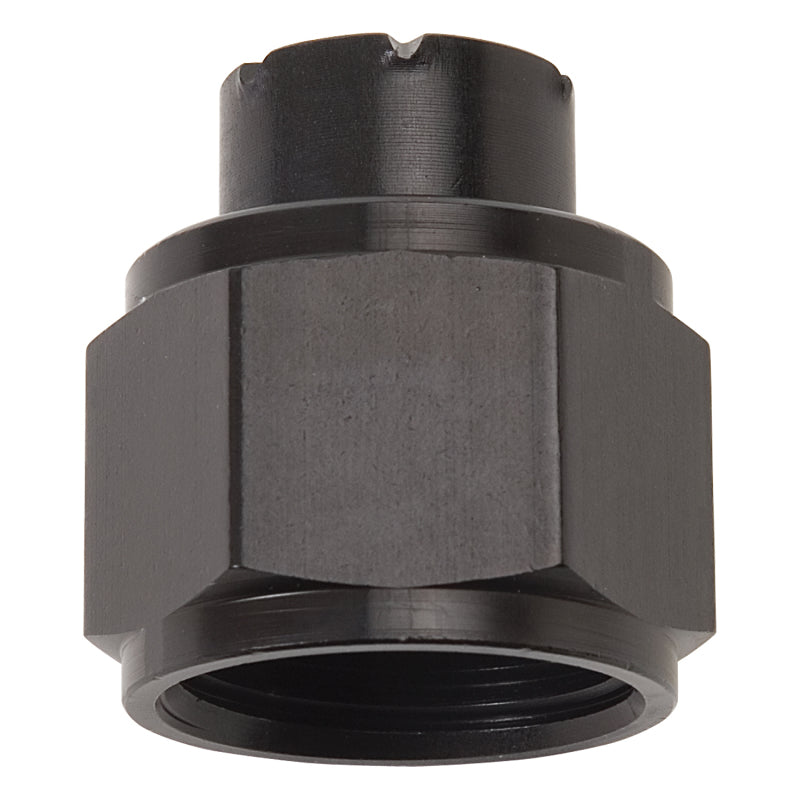 Russell 661993 Performance -12 AN Flare Cap (Black)