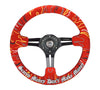 NRG RST-018MB-RLR RST-018MB-RLR Reinforced Steering Wheel Ryan Litteral Sig Blk