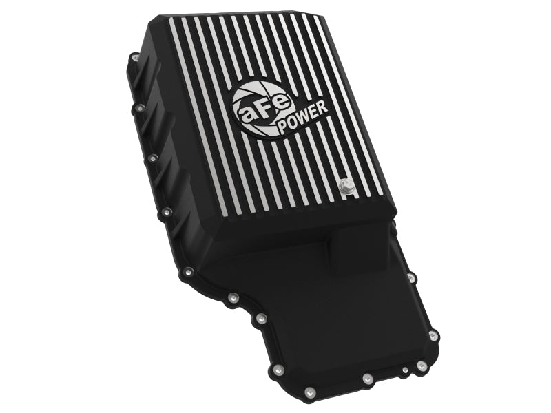 AFE 46-71220B fits Ford Truck w/ 10R140 Transmission Pan Black POWER Street Ser